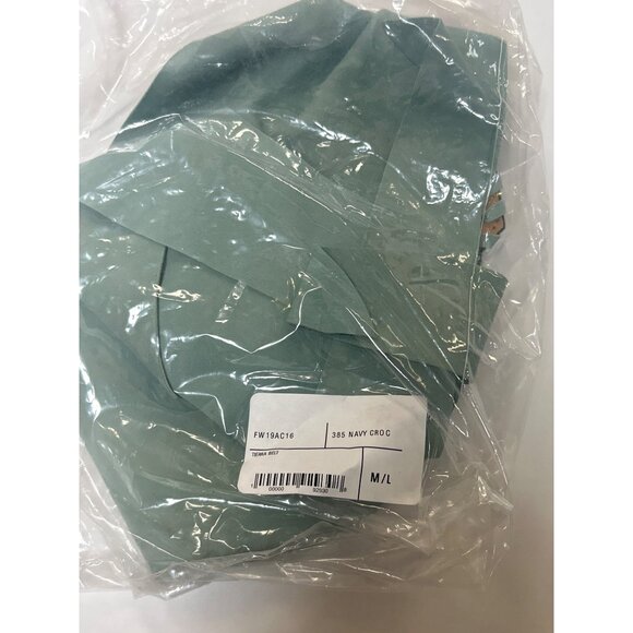 Maryam Nassir Zadeh Tierra Belt Navy/Anise Size Medium/Large NWT - Picture 5 of 7